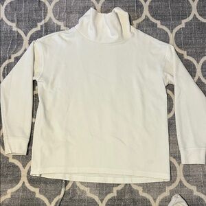 Amazon Women's Off-White Turtleneck Sweater